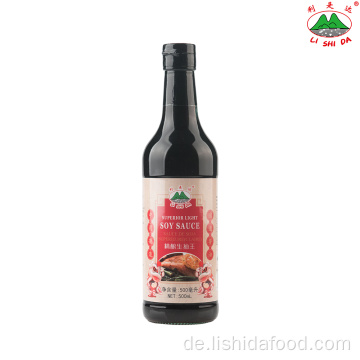 500ml Glasflasche Light Soy Sauce